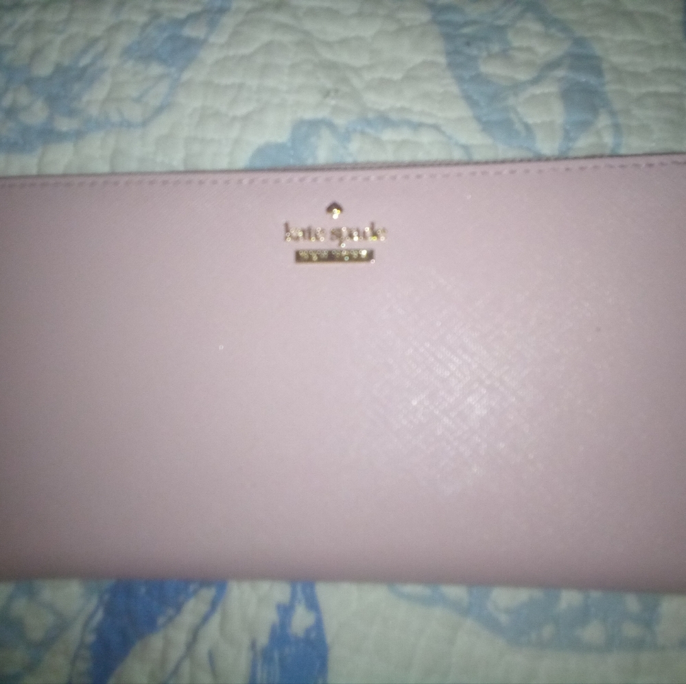Pink Kate Spade bifold / wallet